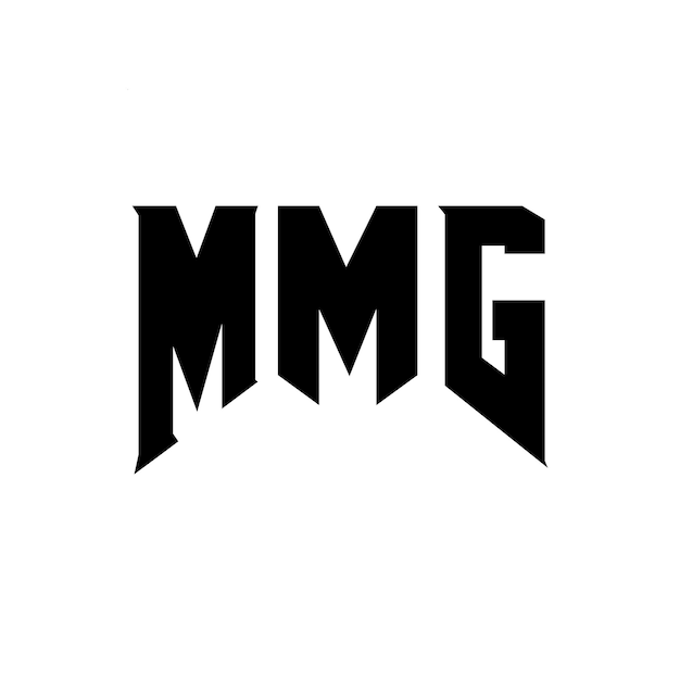 Diseño de logotipo de letra MMG para una empresa de tecnología Diseño de Logotipo MMG Combinación de colores blanco y negro Logo de MMG Vector de MMG Diseño de Icono de MMG Alfabeto de MMG Tipo de diseño de logotipo