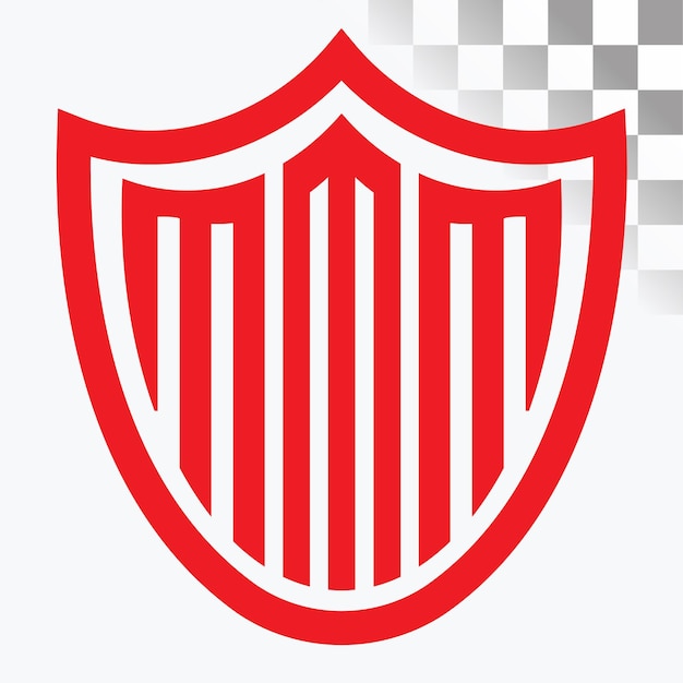 Diseño del logotipo de la letra MMM
