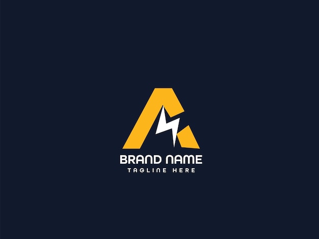 Diseño de logotipo de letra moderna