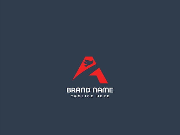 Diseño de logotipo de letra moderna
