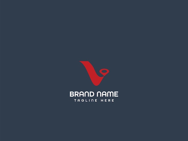 Diseño de logotipo de letra moderna