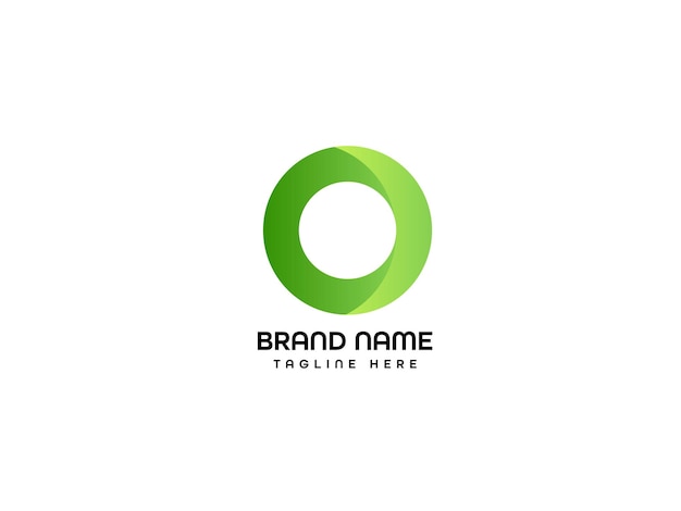 Diseño de logotipo de letra moderna