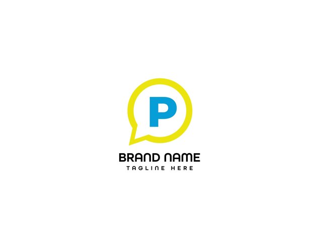 Diseño de logotipo de letra moderna