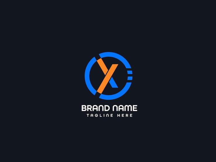 Vector diseño de logotipo de letra moderna