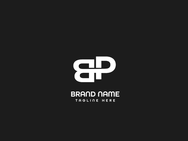 Diseño de logotipo de letra moderna
