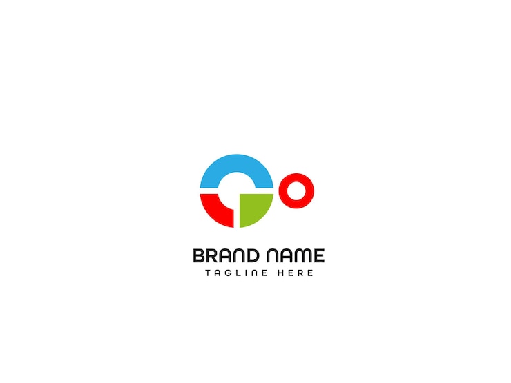 Vector diseño de logotipo de letra moderna