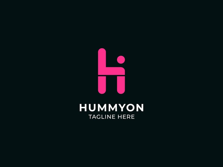 Vector diseño de logotipo de letra moderna