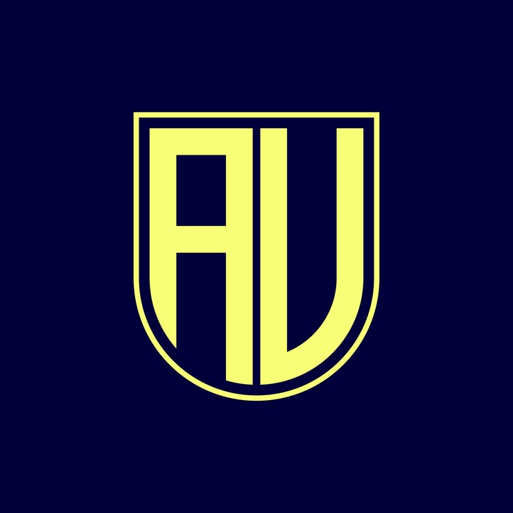 Vector diseño de logotipo de letra moderna
