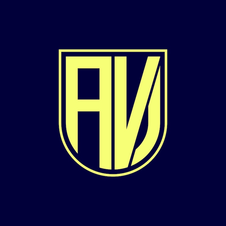Vector diseño de logotipo de letra moderna