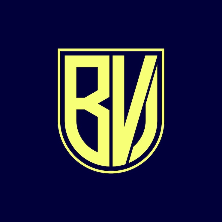 Vector diseño de logotipo de letra moderna