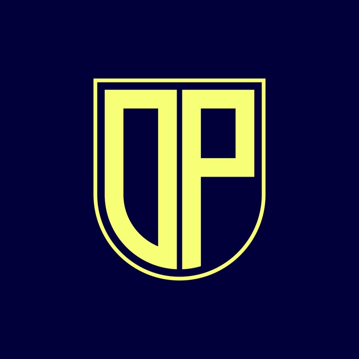 Vector diseño de logotipo de letra moderna