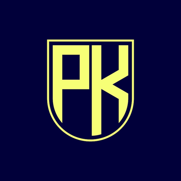 Vector diseño de logotipo de letra moderna