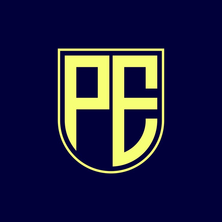 Vector diseño de logotipo de letra moderna