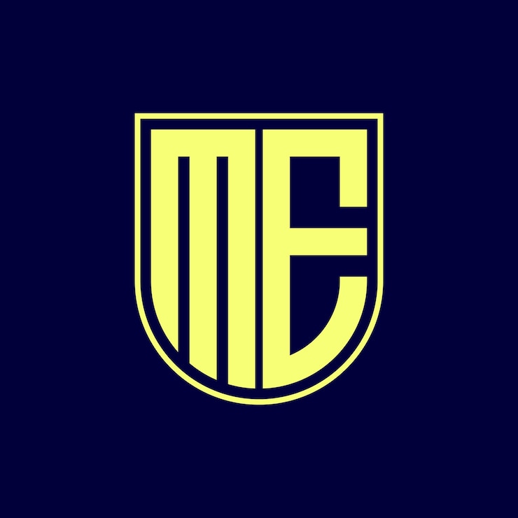 Vector diseño de logotipo de letra moderna