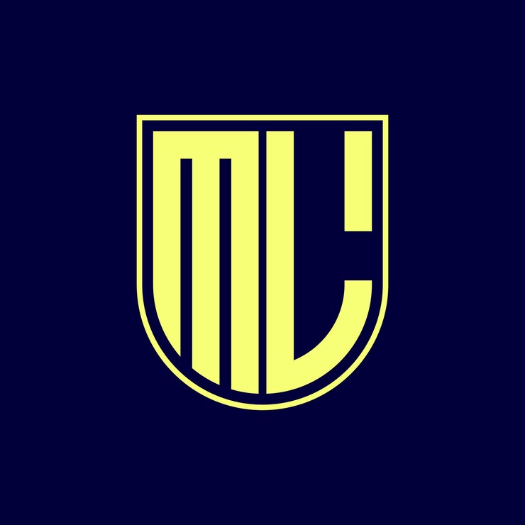 Vector diseño de logotipo de letra moderna