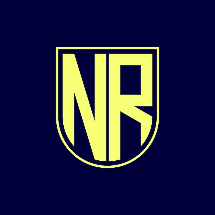 Vector diseño de logotipo de letra moderna