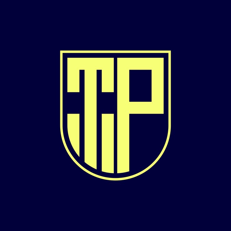 Vector diseño de logotipo de letra moderna