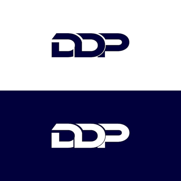 Diseño de logotipo de letra moderna