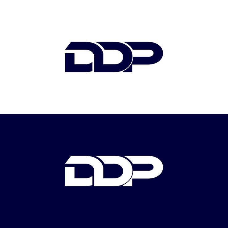 Vector diseño de logotipo de letra moderna