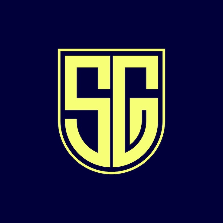 Vector diseño de logotipo de letra moderna