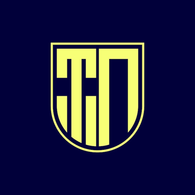 Diseño de logotipo de letra moderna
