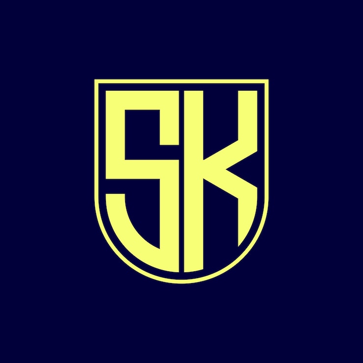Vector diseño de logotipo de letra moderna