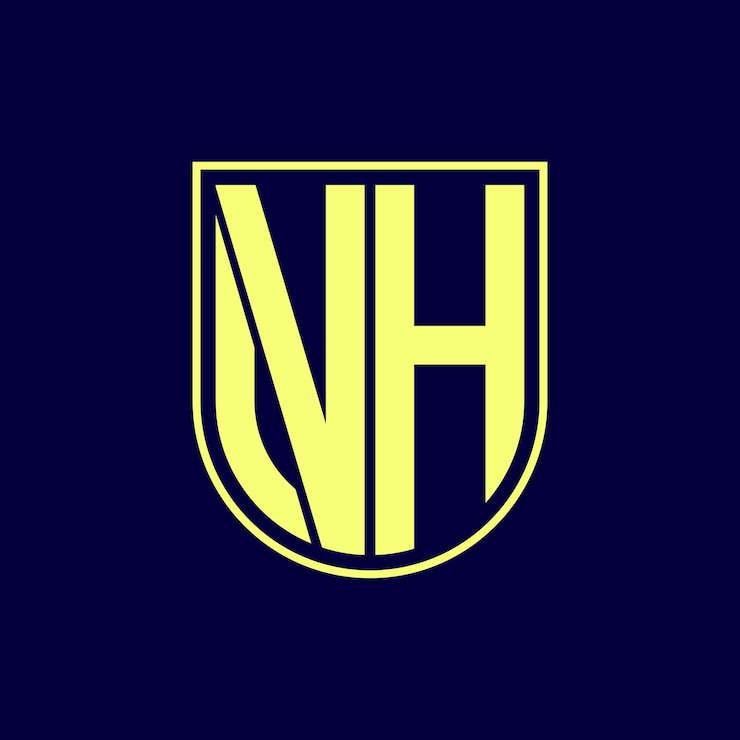 Vector diseño de logotipo de letra moderna