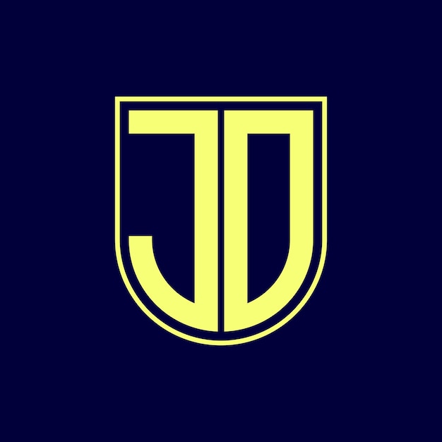 Diseño de logotipo de letra moderna