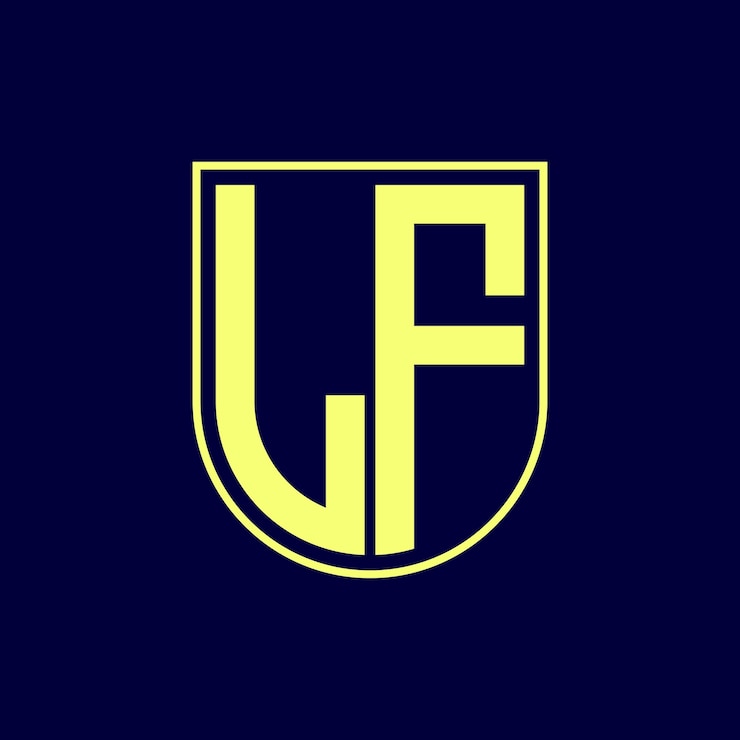 Vector diseño de logotipo de letra moderna
