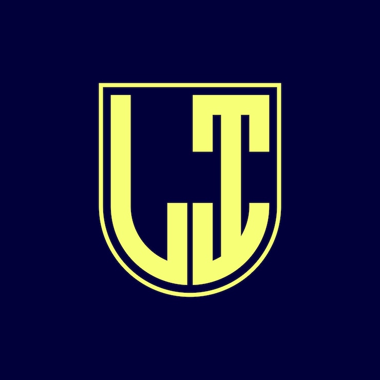 Vector diseño de logotipo de letra moderna