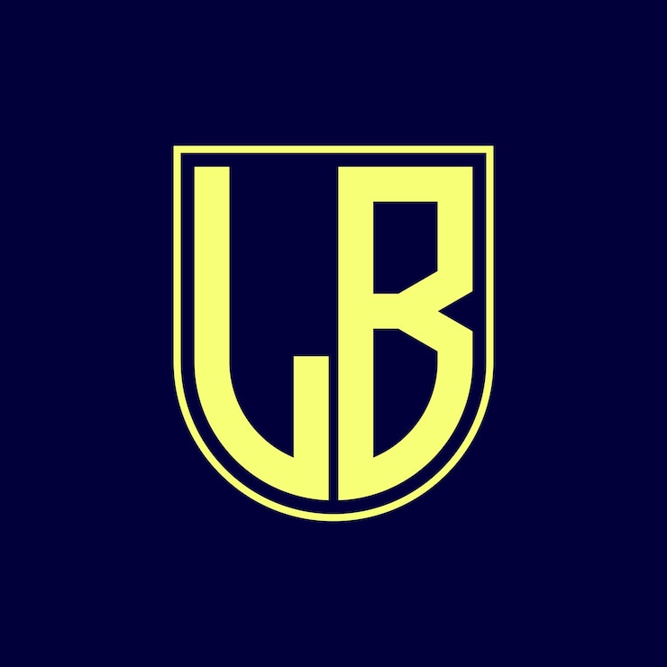 Vector diseño de logotipo de letra moderna