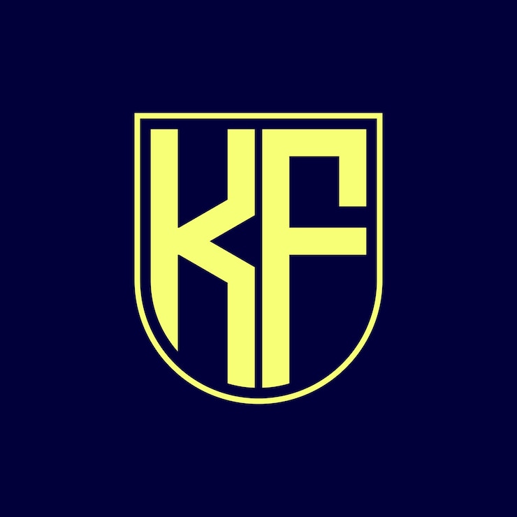 Vector diseño de logotipo de letra moderna