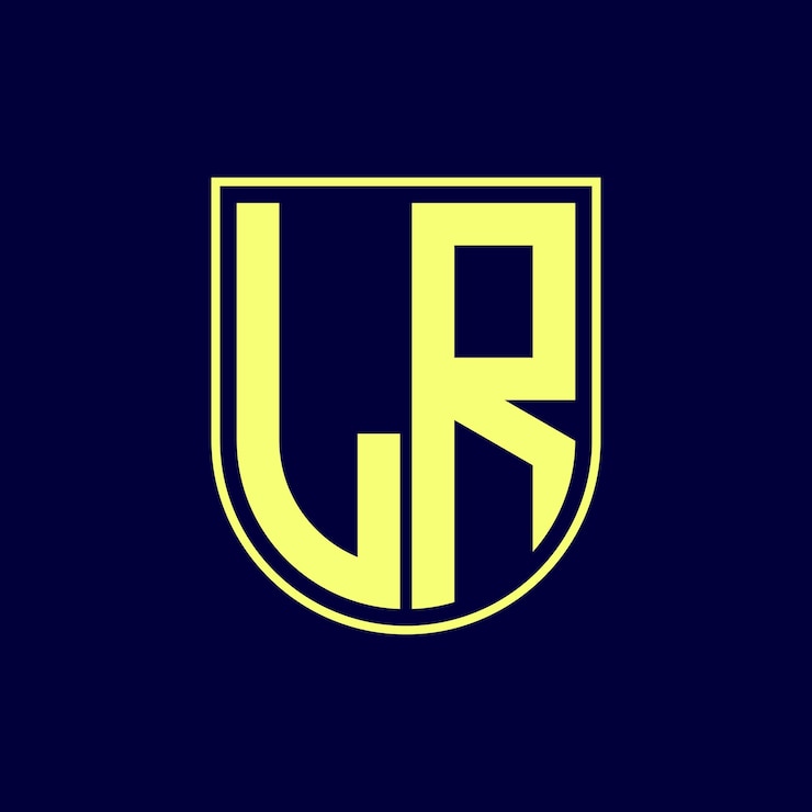 Vector diseño de logotipo de letra moderna