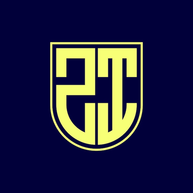 Diseño de logotipo de letra moderna