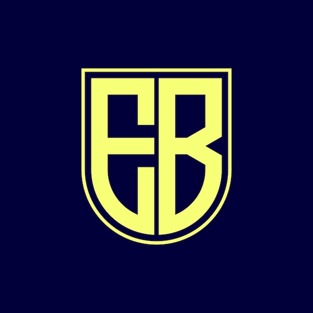 Diseño de logotipo de letra moderna