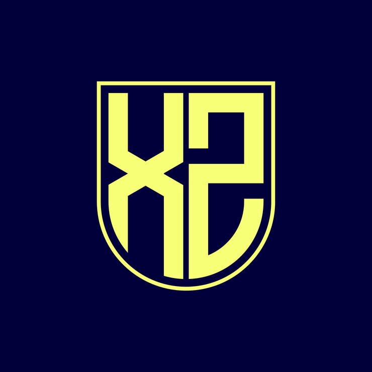 Vector diseño de logotipo de letra moderna