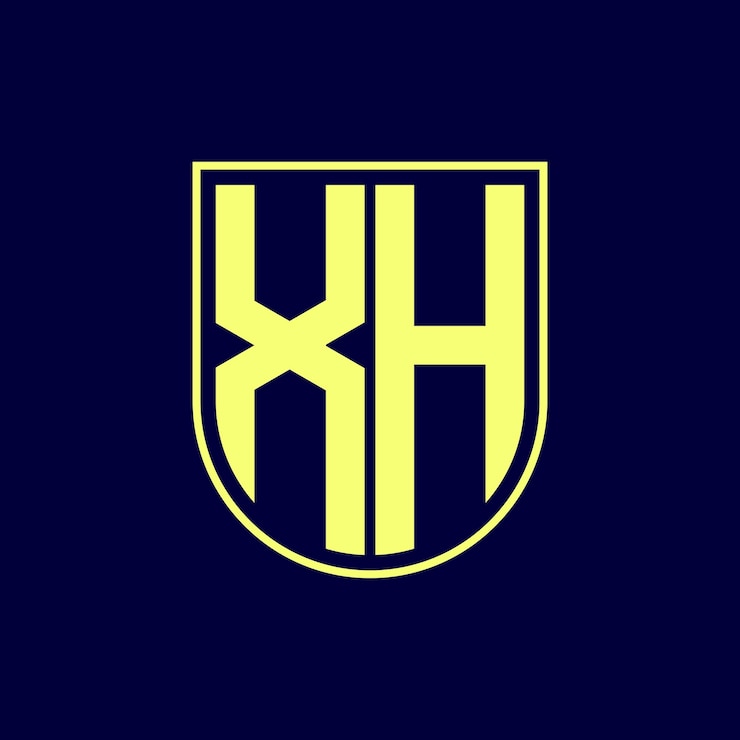 Vector diseño de logotipo de letra moderna