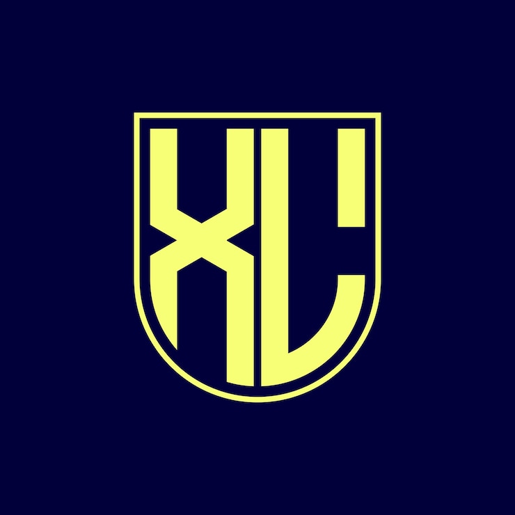 Vector diseño de logotipo de letra moderna
