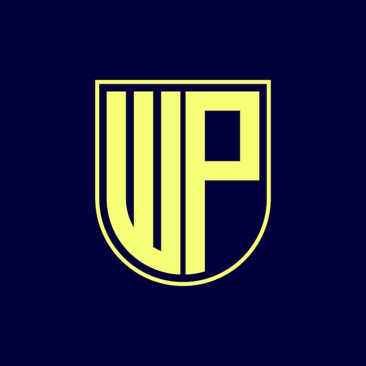Vector diseño de logotipo de letra moderna