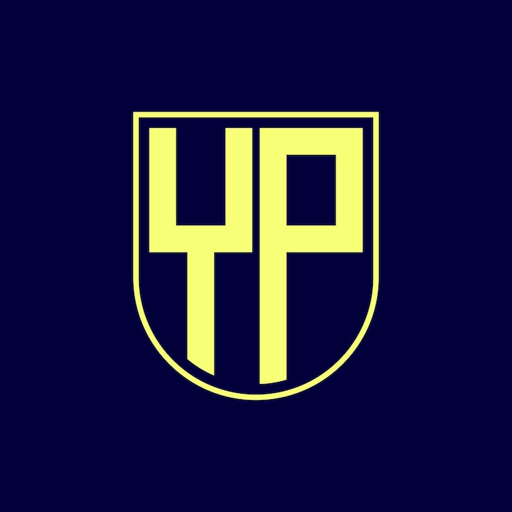 Vector diseño de logotipo de letra moderna