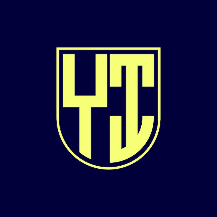 Vector diseño de logotipo de letra moderna