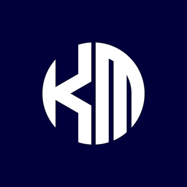 Diseño de logotipo de letra moderna