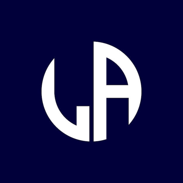 Diseño de logotipo de letra moderna