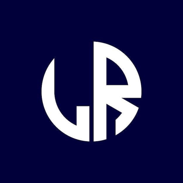 Diseño de logotipo de letra moderna