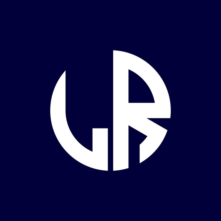Vector diseño de logotipo de letra moderna