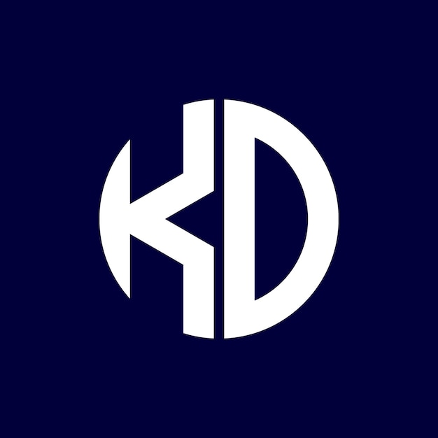 Diseño de logotipo de letra moderna