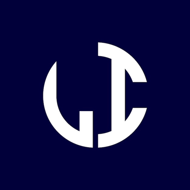 Diseño de logotipo de letra moderna