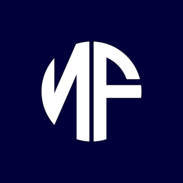 Diseño de logotipo de letra moderna