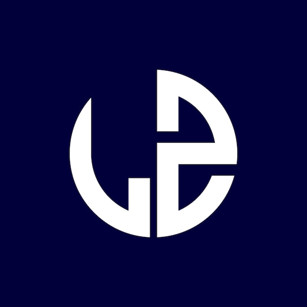 Diseño de logotipo de letra moderna