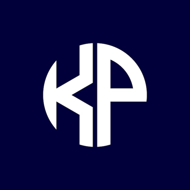 Diseño de logotipo de letra moderna